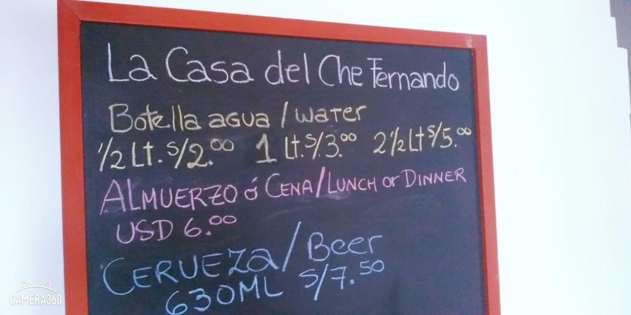 La Casa Del Che Fernando Apartman Lima Kültér fotó